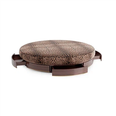 Moodne ümmargune pouf